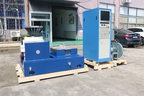 Prezzo buono Sistema di prova vibrazioni per qualifica di laboratorio con spostamento di 51 mm, velocità di 2,0 e dimensioni del tavolo 800x800 mm in linea