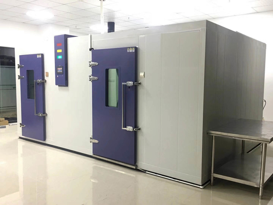 Buon prezzo Controllo della temperatura Camminata nella camera ambientale per i test dell'ISTA sul packaging in linea