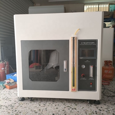 Buon prezzo UL94 Tester di resistenza all'infiammabilità della camera di prova di fiamma verticale e orizzontale in linea