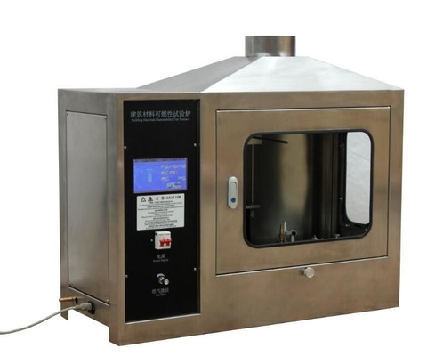 Buon prezzo Valutazione della sicurezza antincendio Macchina di prova dell'inflamabilità dei materiali da costruzione con singola fonte di fiamma in linea